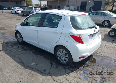 2013 Toyota Yaris Le from USA, damaged, VIN JTDKTUD36DD544156
